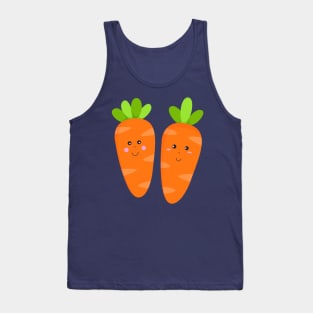 Carrot Brothers - Two Happy Carrots Tank Top